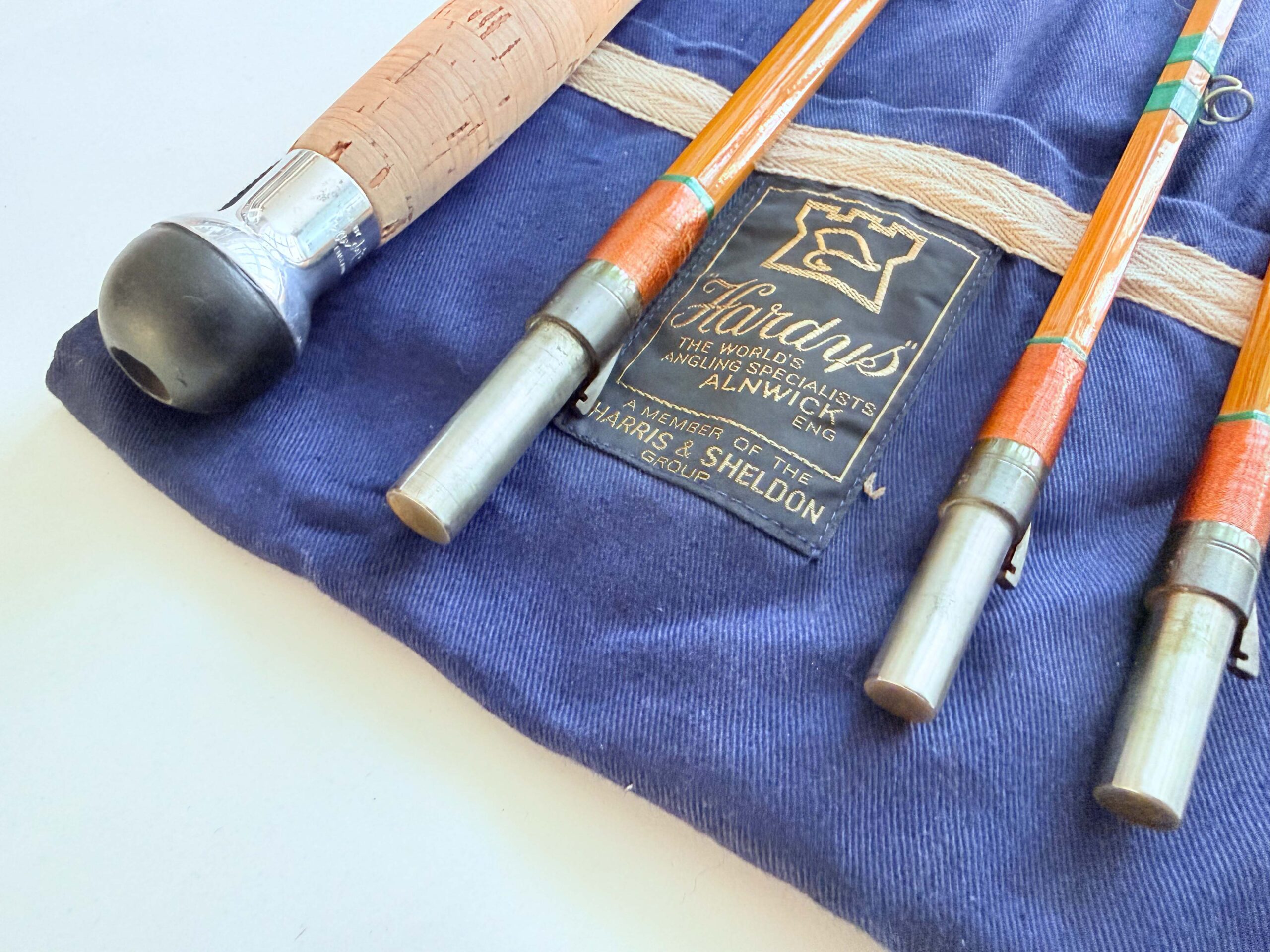 Hardy LRH 14’ #10 Split Cane Salmon Fly Rod (3-Piece + Spare Tip) - Image 10