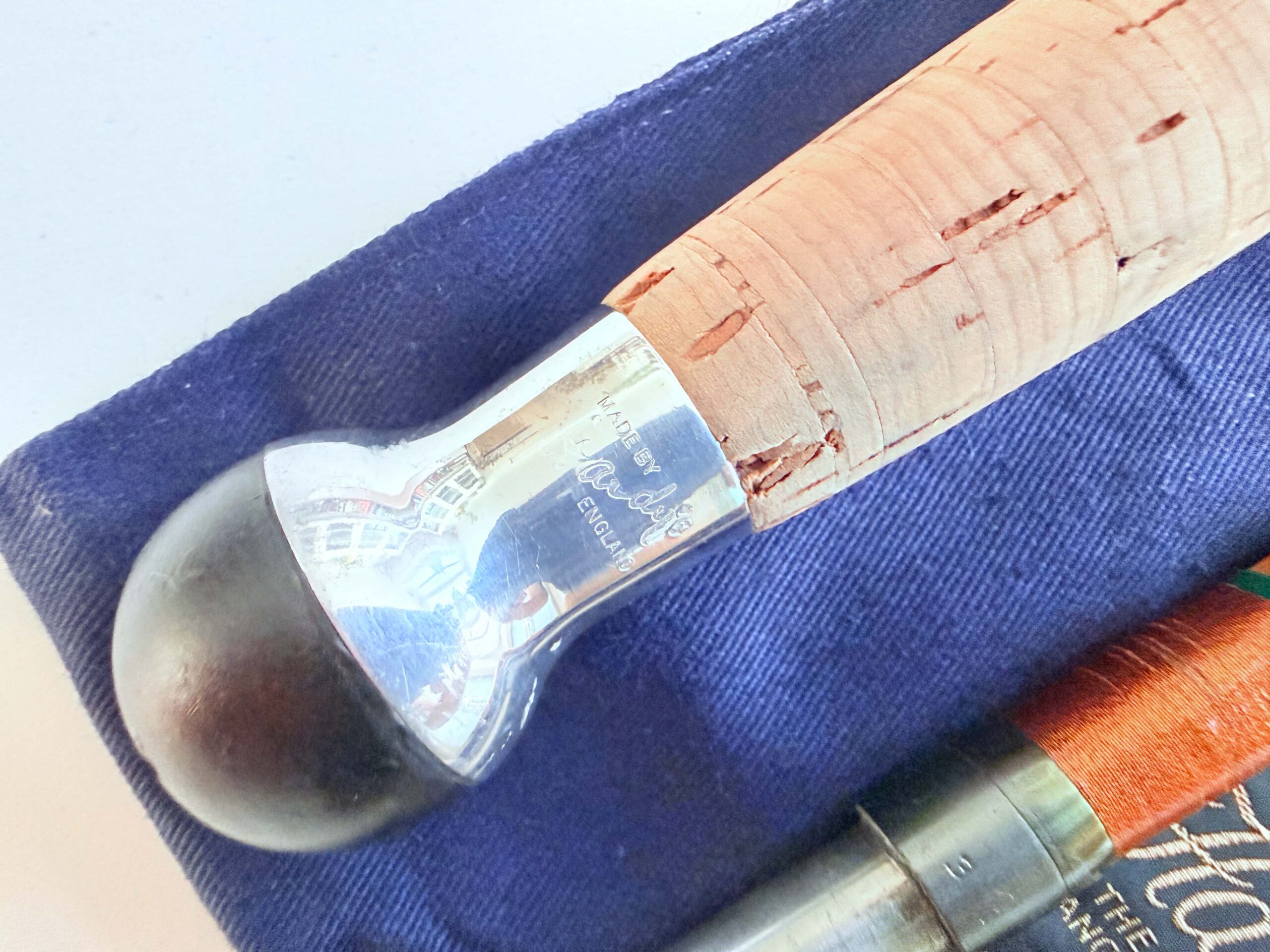Hardy LRH 14’ #10 Split Cane Salmon Fly Rod (3-Piece + Spare Tip) - Image 11
