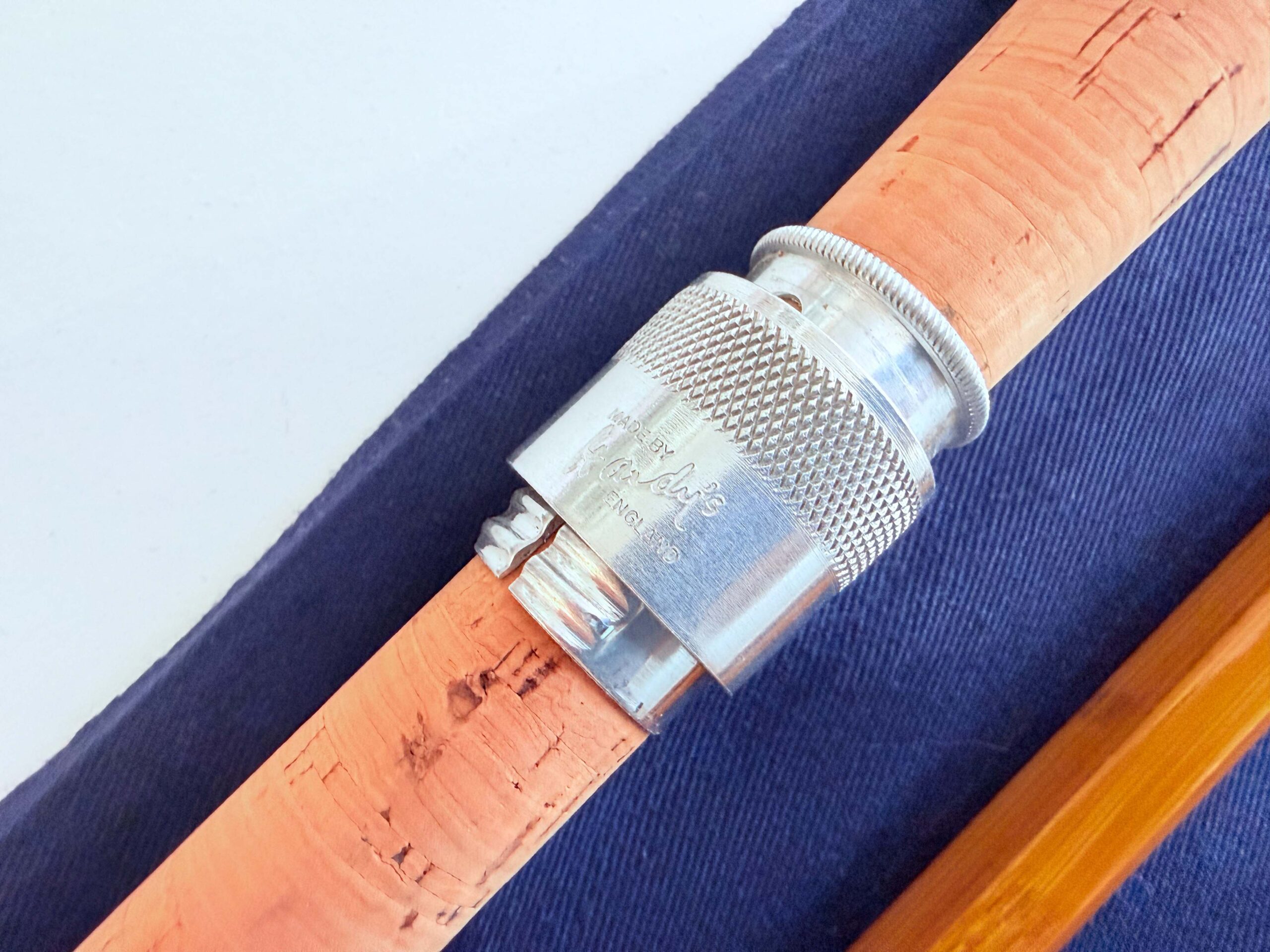 Hardy LRH 14’ #10 Split Cane Salmon Fly Rod (3-Piece + Spare Tip) - Image 12
