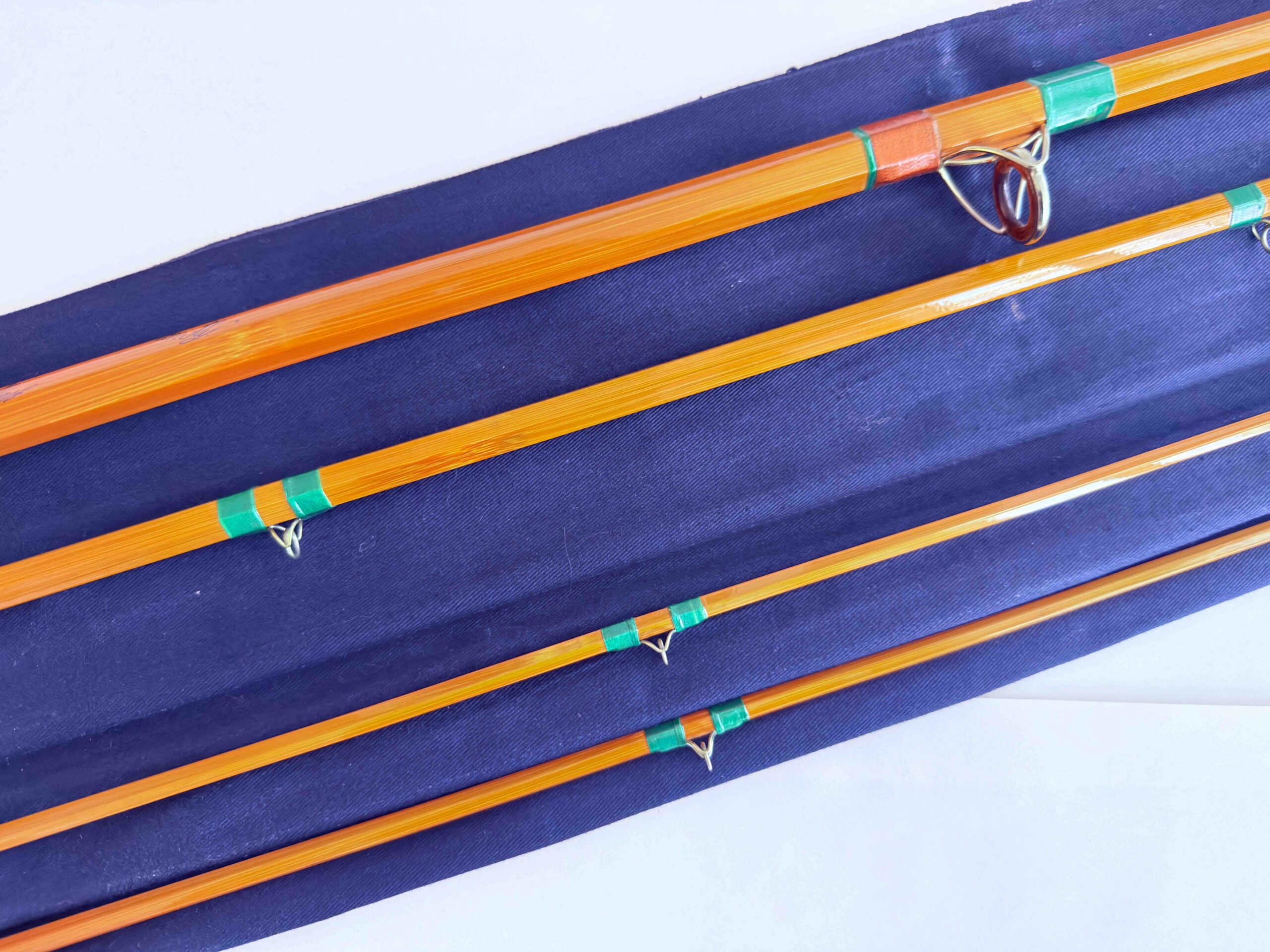 Hardy LRH 14’ #10 Split Cane Salmon Fly Rod (3-Piece + Spare Tip) - Image 5
