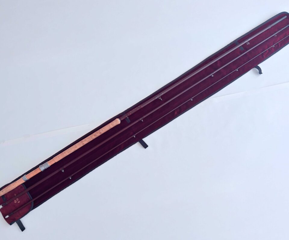 Alternative view of Bruce & Walker Parabolic Light Salmon Fly Rod 16’ #10–11