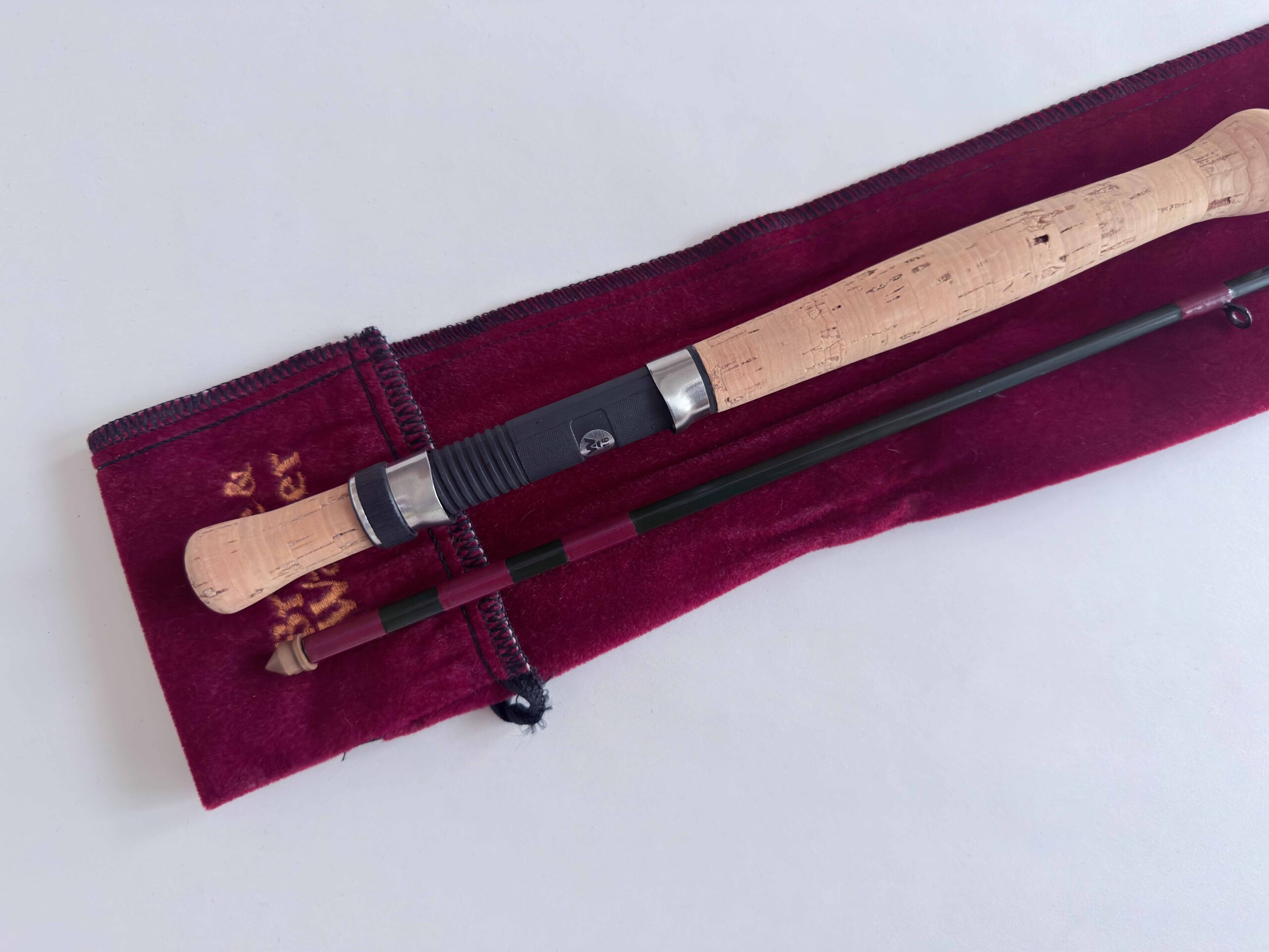 Bruce & Walker Trout Power Plus Hexagraph Fly Rod 9’6” #7–9 - Image 3