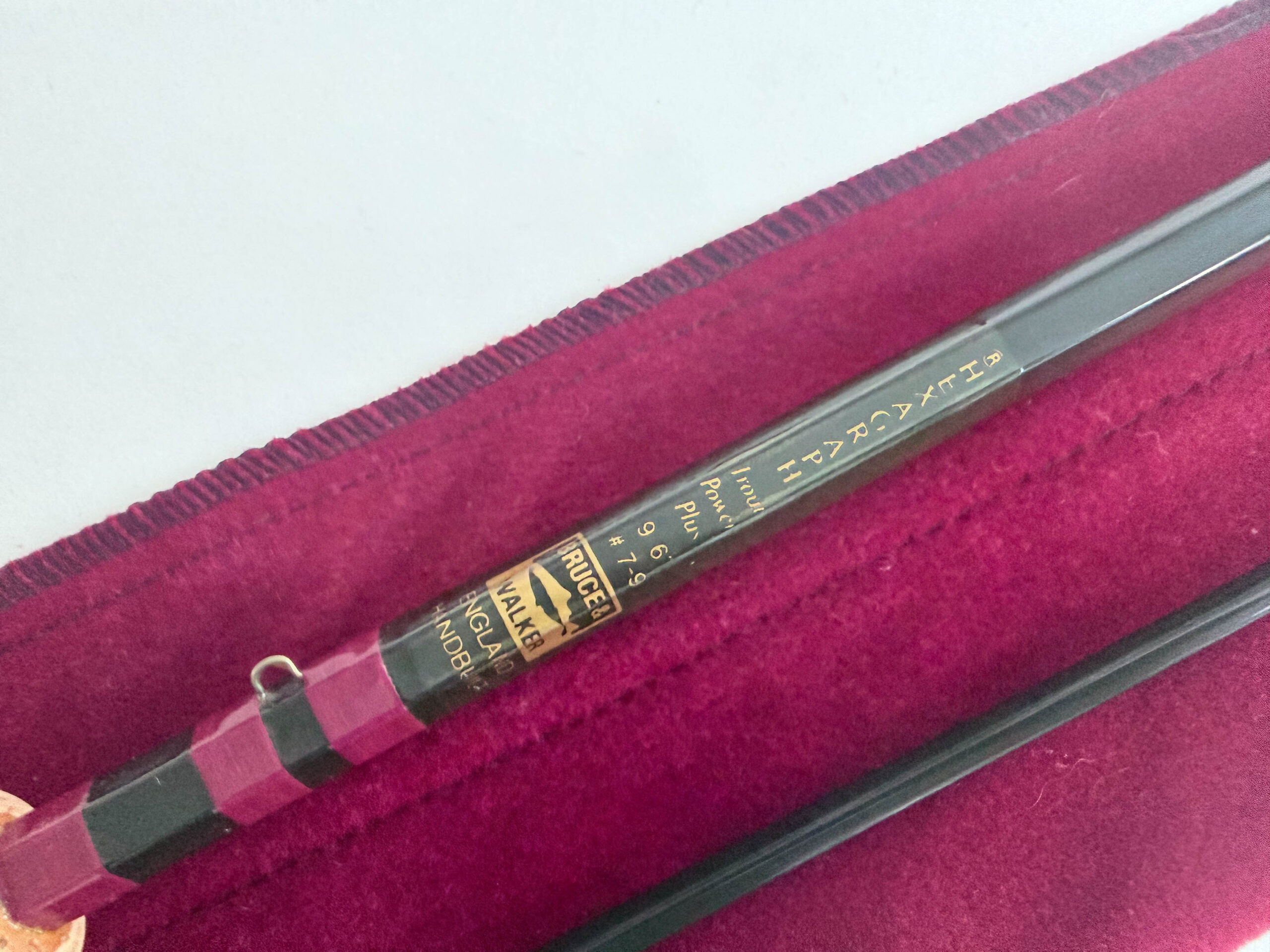 Bruce & Walker Trout Power Plus Hexagraph Fly Rod 9’6” #7–9 - Image 7
