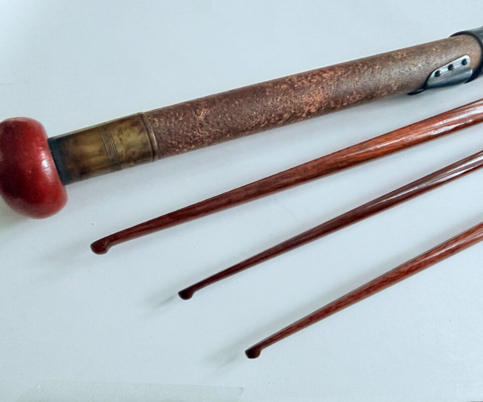 Playfair of Aberdeen Spliced Cane 16' Salmon Fly Rod (3-Piece + Spare Tip)