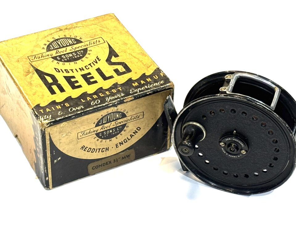 J.W. Young Beaudex 4” Fly Reel (1970s)