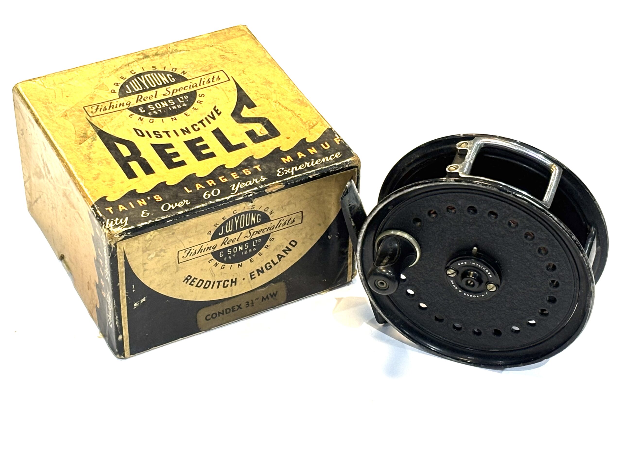 J.W. Young Beaudex 4” Fly Reel (1970s)