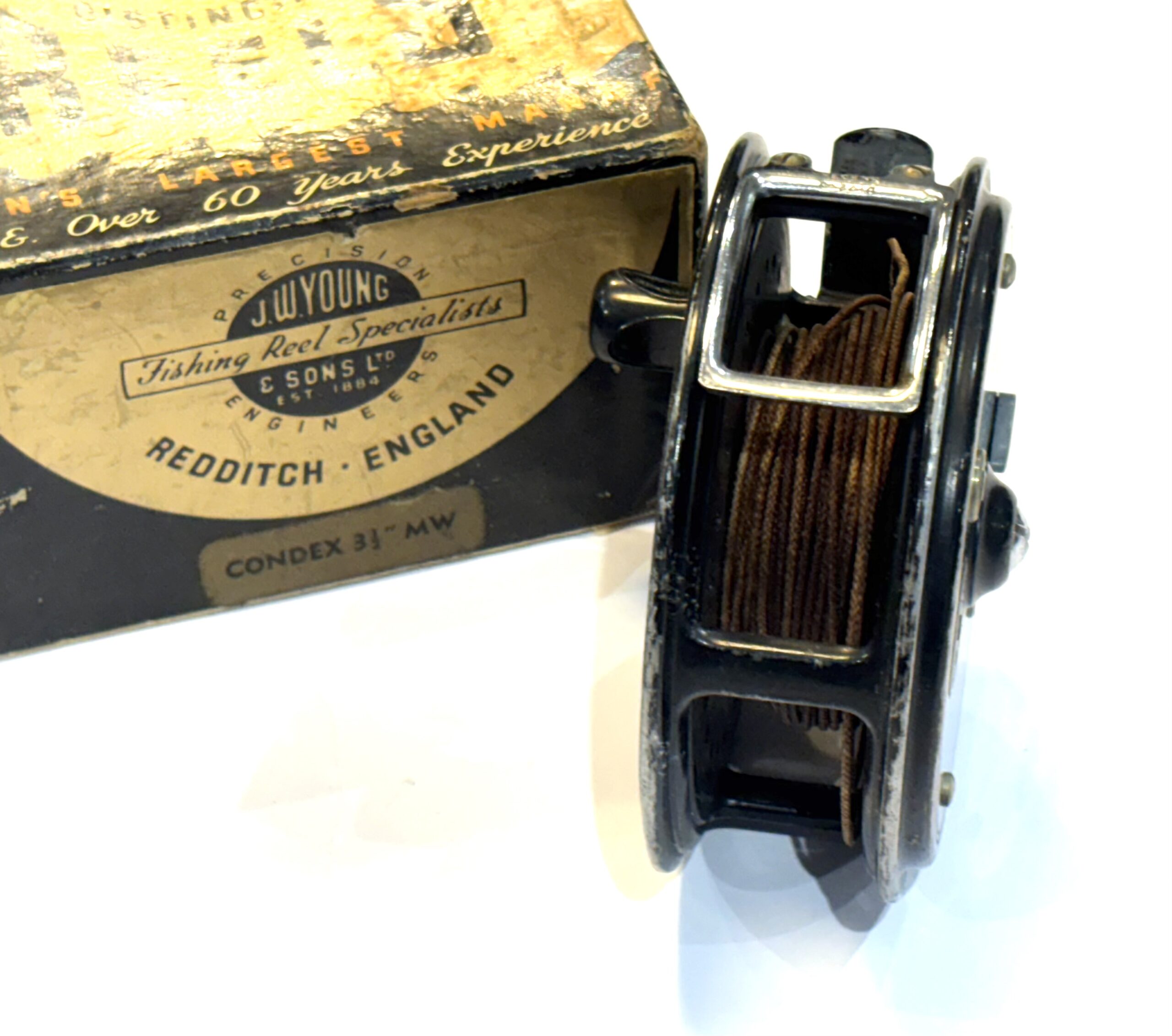 J.W. Young Beaudex 4” Fly Reel (1970s) - Image 2
