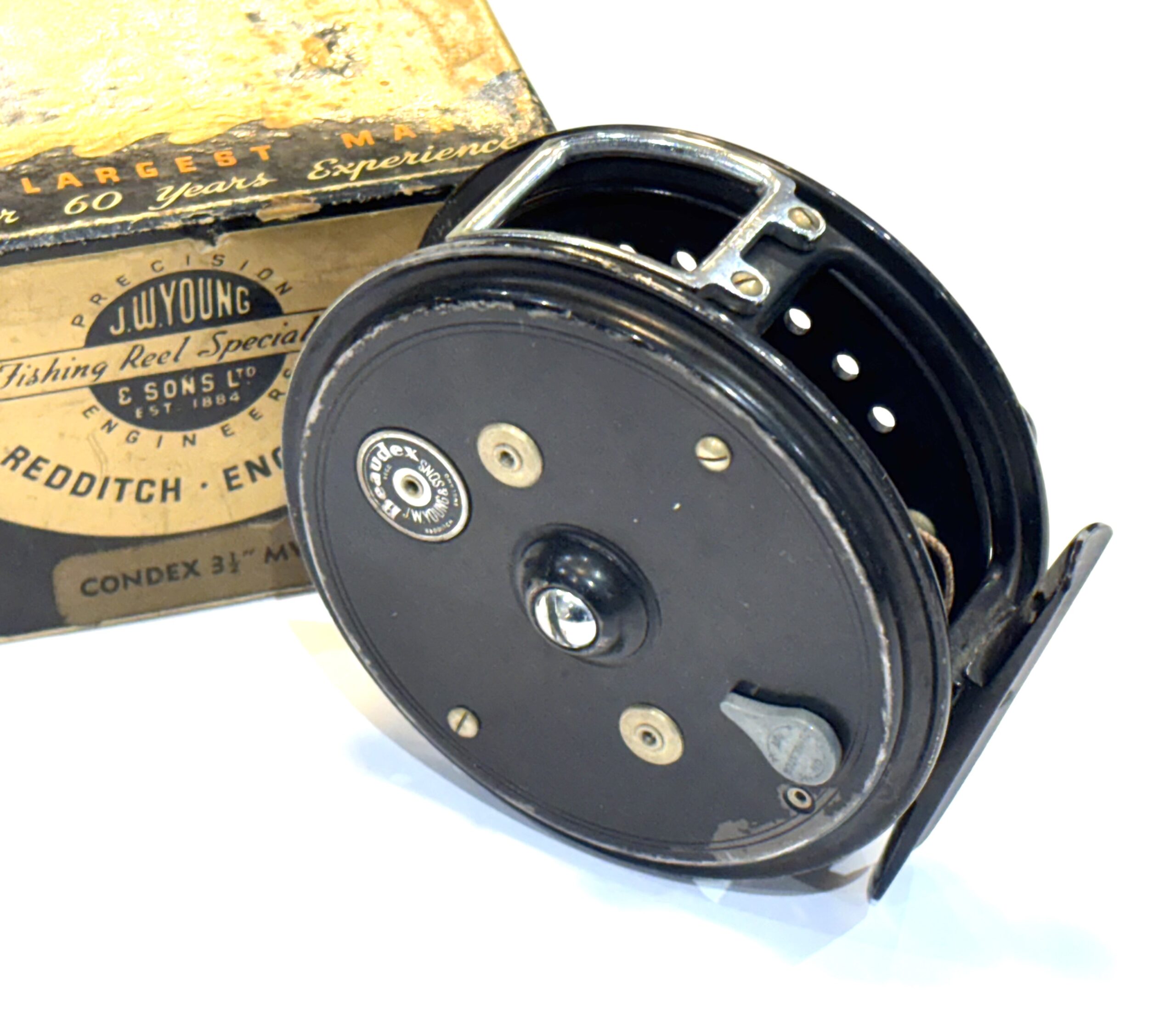 J.W. Young Beaudex 4” Fly Reel (1970s) - Image 3