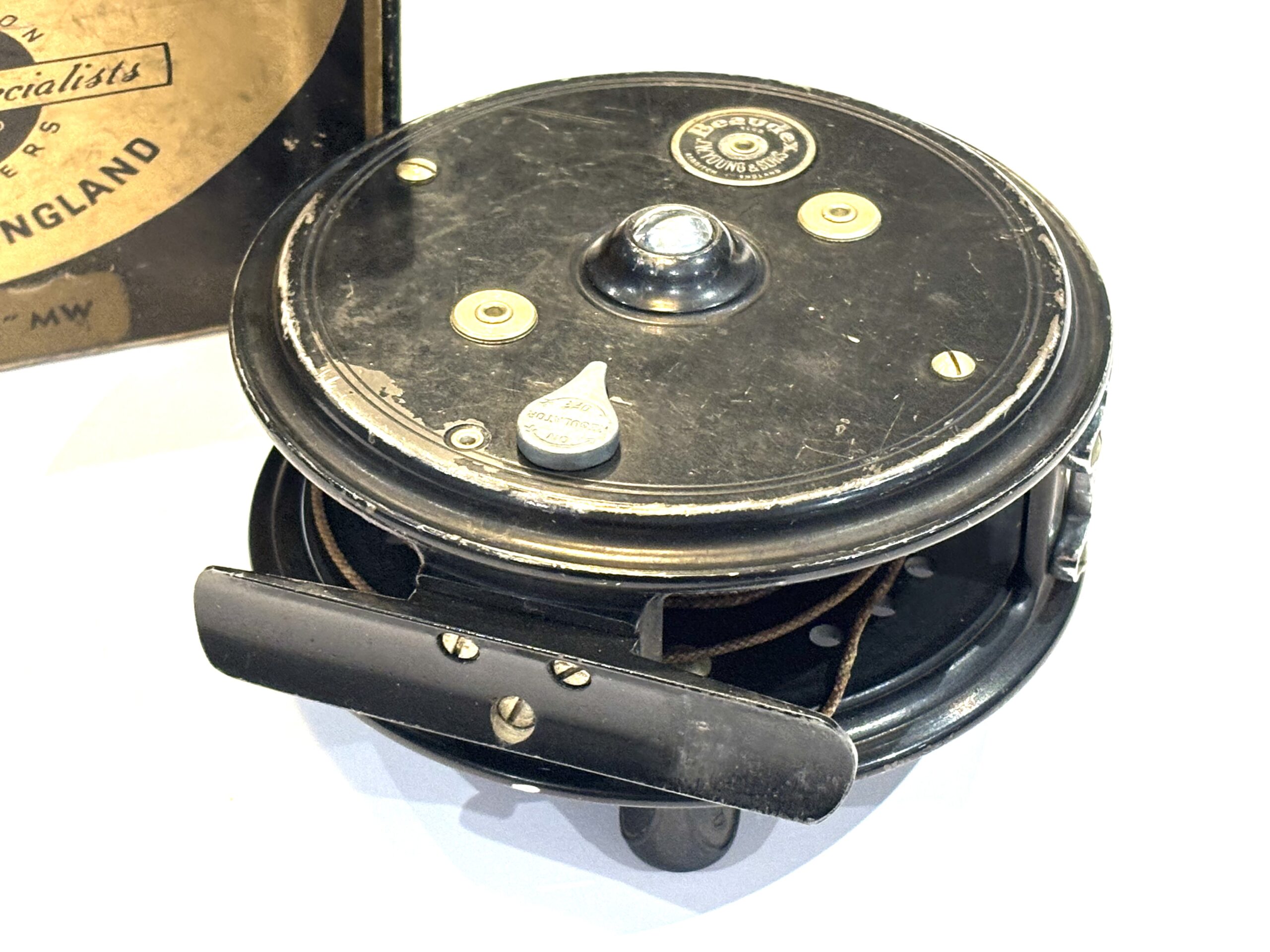 J.W. Young Beaudex 4” Fly Reel (1970s) - Image 4