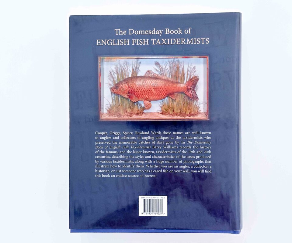 Alternative view of The Domesday Book of English Fish Taxidermists – Barry Williams – Signed