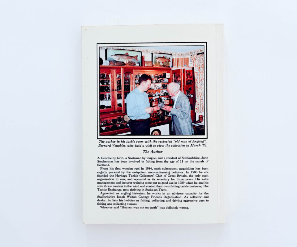 Alternative view of Understanding Threadlines: A Collector’s Guide to Early Fixed-Spool Fishing Reels – John Stephenson – Signed