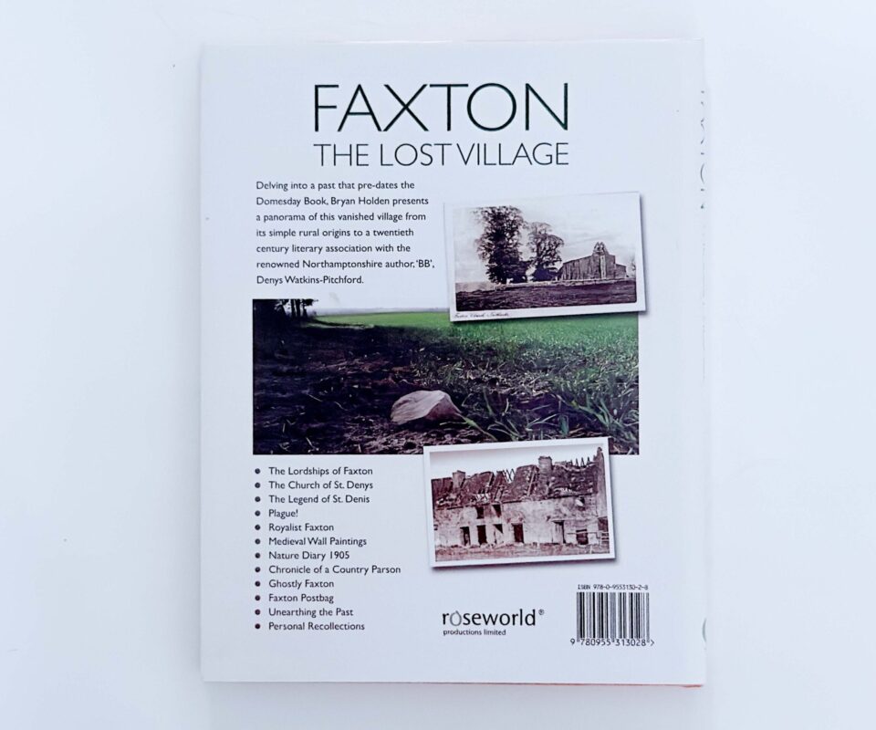 Alternative view of Faxton: The Lost Village – Bryan Holden – Signed