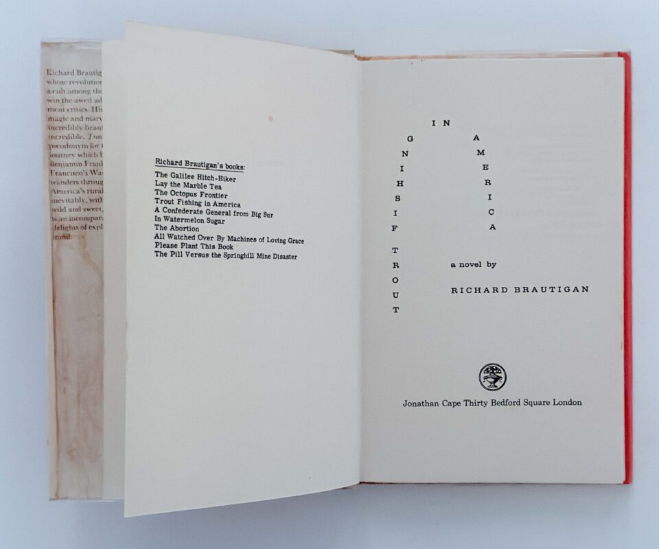 Alternative view of Trout Fishing in America – Richard Brautigan