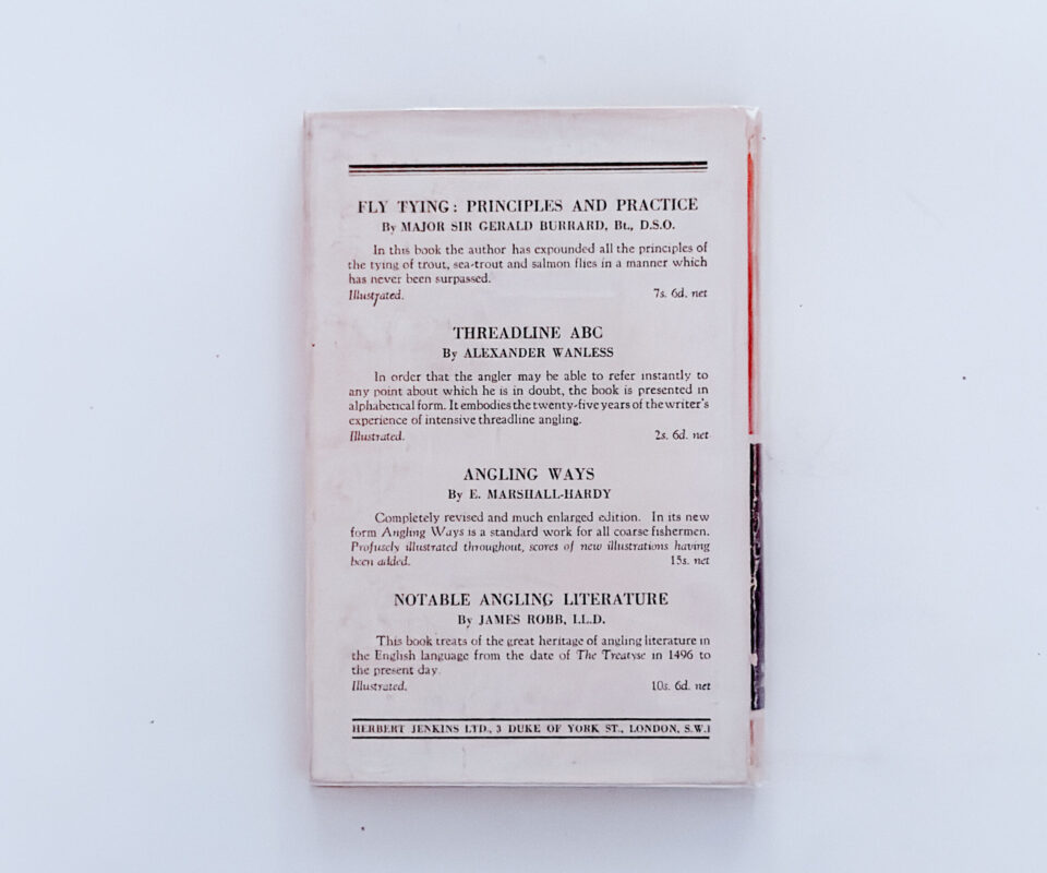 Alternative view of Trout of the Thames – A. Edward Hobbs