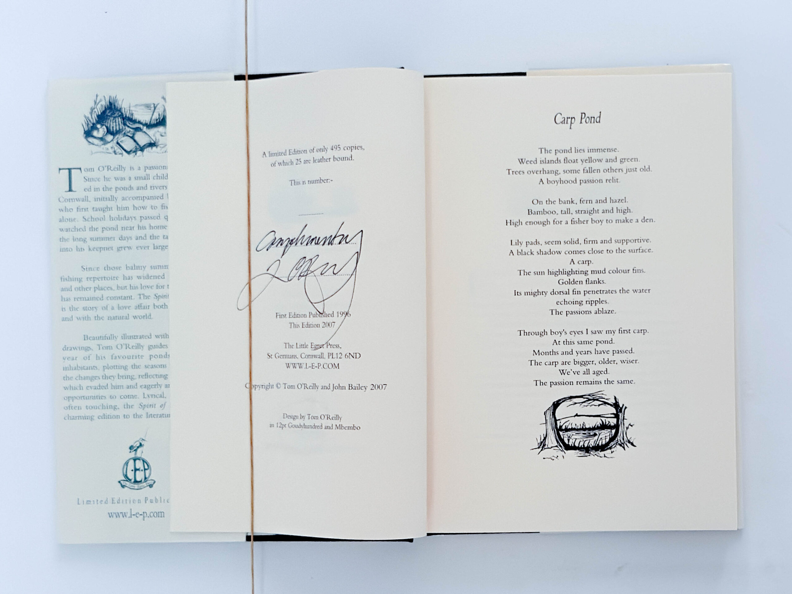 The Spirit of the Pond – Tom O’Reilly – Signed - Image 3