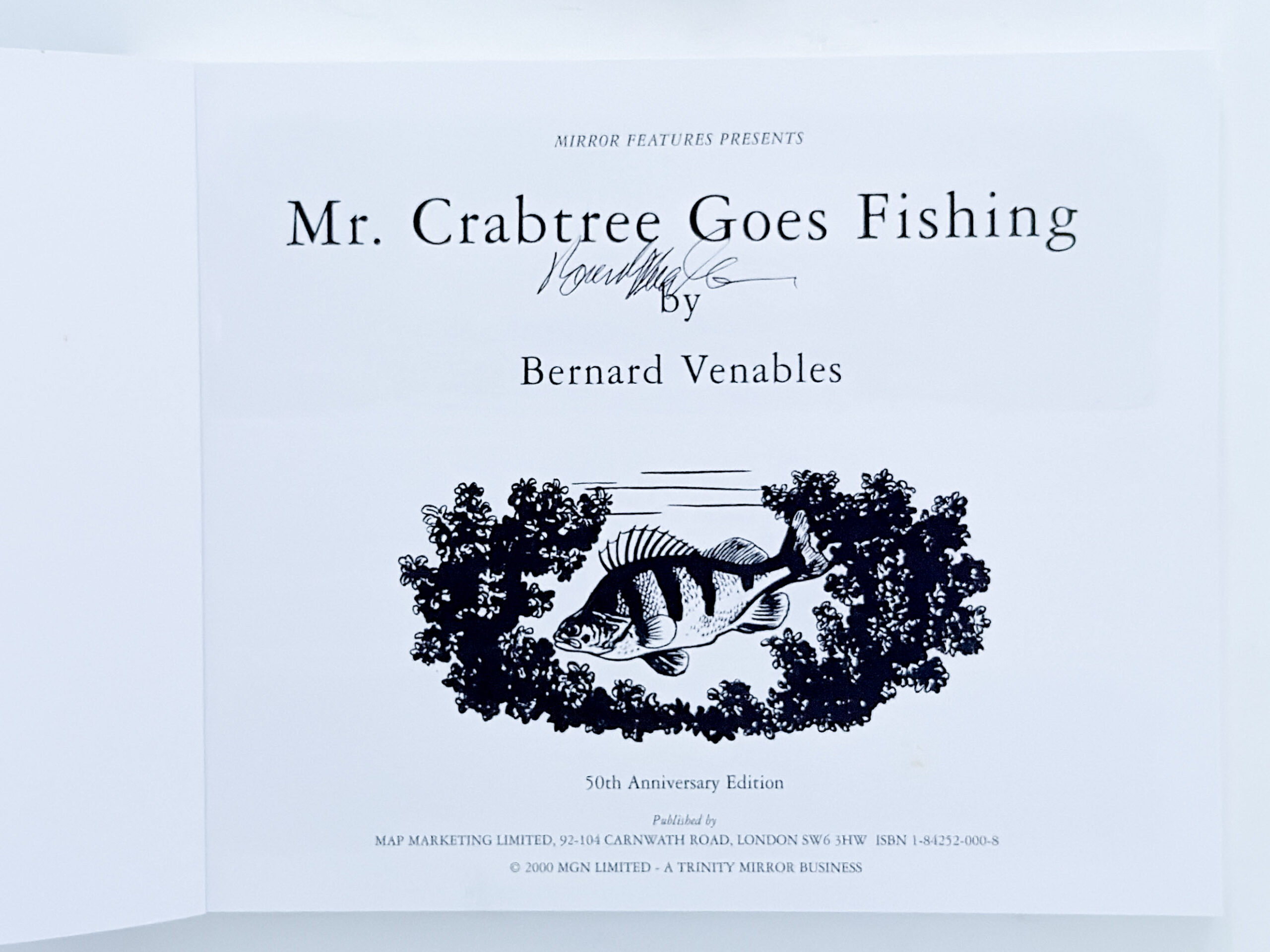 Mr Crabtree Goes Fishing: A Guide in Pictures to Fishing Around the Year – Bernard Venables – Signed - Image 4