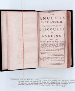 Alternative view of The Angler’s Vade Mecum: Or, a Compendious Yet Full Discourse of Angling – James Chatham
