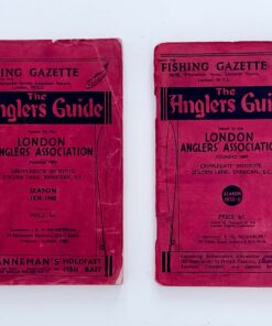 London Anglers' Association: The Anglers' Guide, Seasons 1935–36 and 1939–40