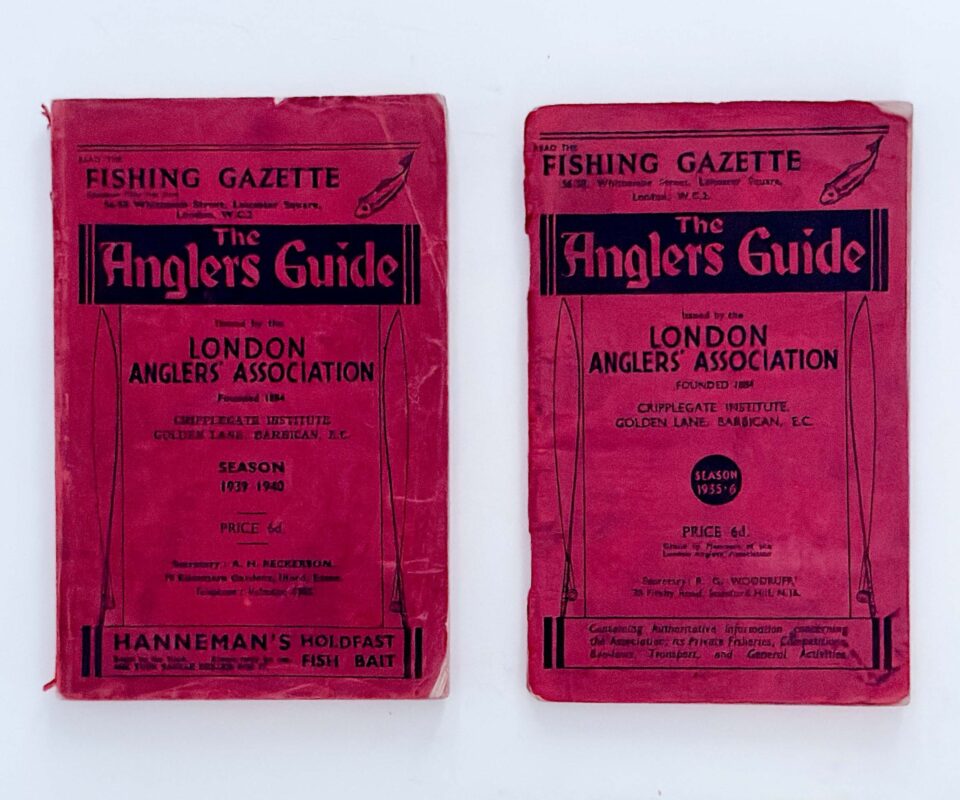 London Anglers' Association: The Anglers' Guide, Seasons 1935–36 and 1939–40