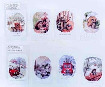 Monty Woodpig Colour Illustrations – BB