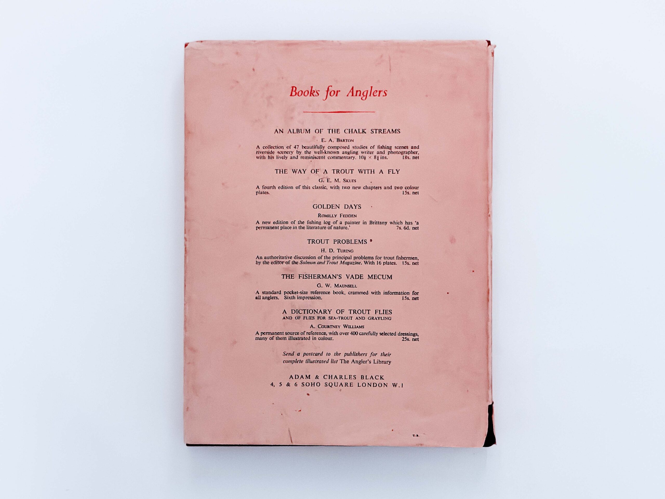 Fisherman’s Testament – Bernard Venables - Image 2