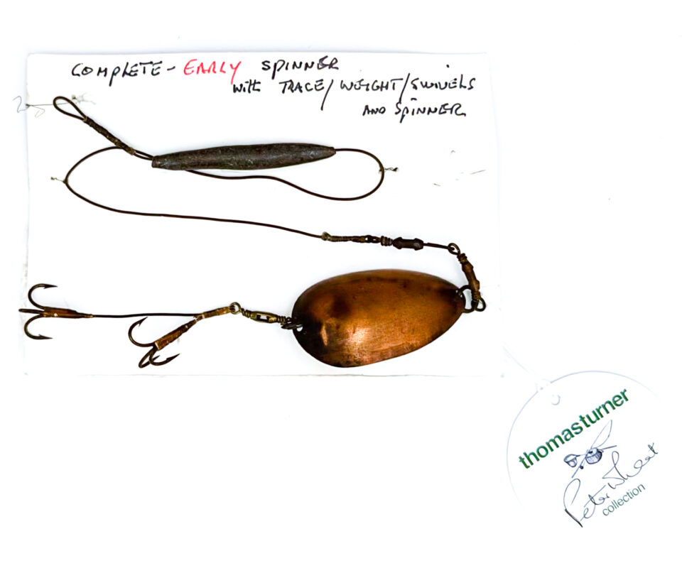 Alternative view of Complete Early Spinner with Trace & Weight