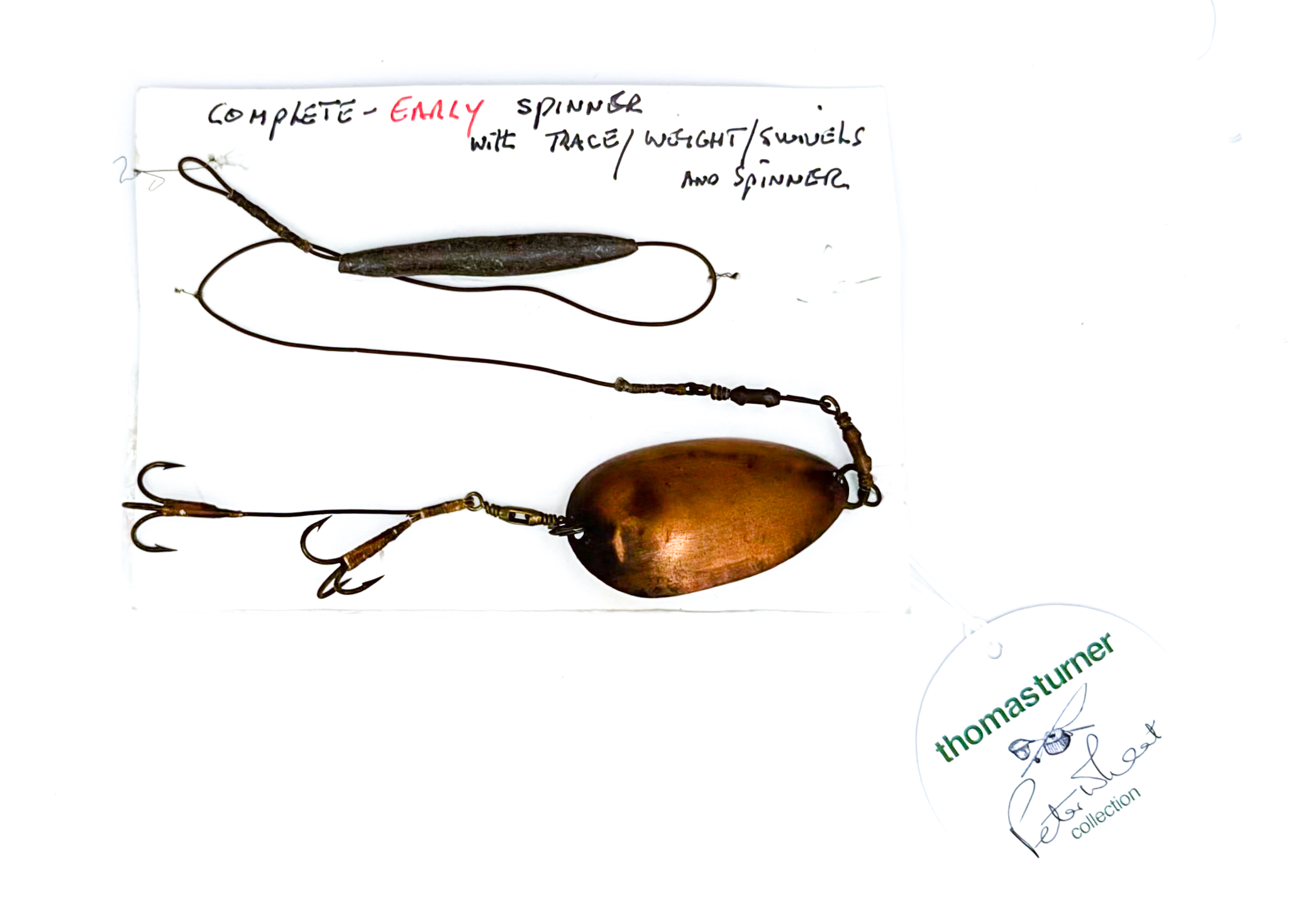 Complete Early Spinner with Trace & Weight - Image 2