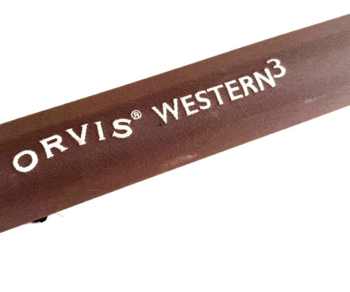 Orvis Western 3 Brown Cordura Rod Case 4ft long (Zip)