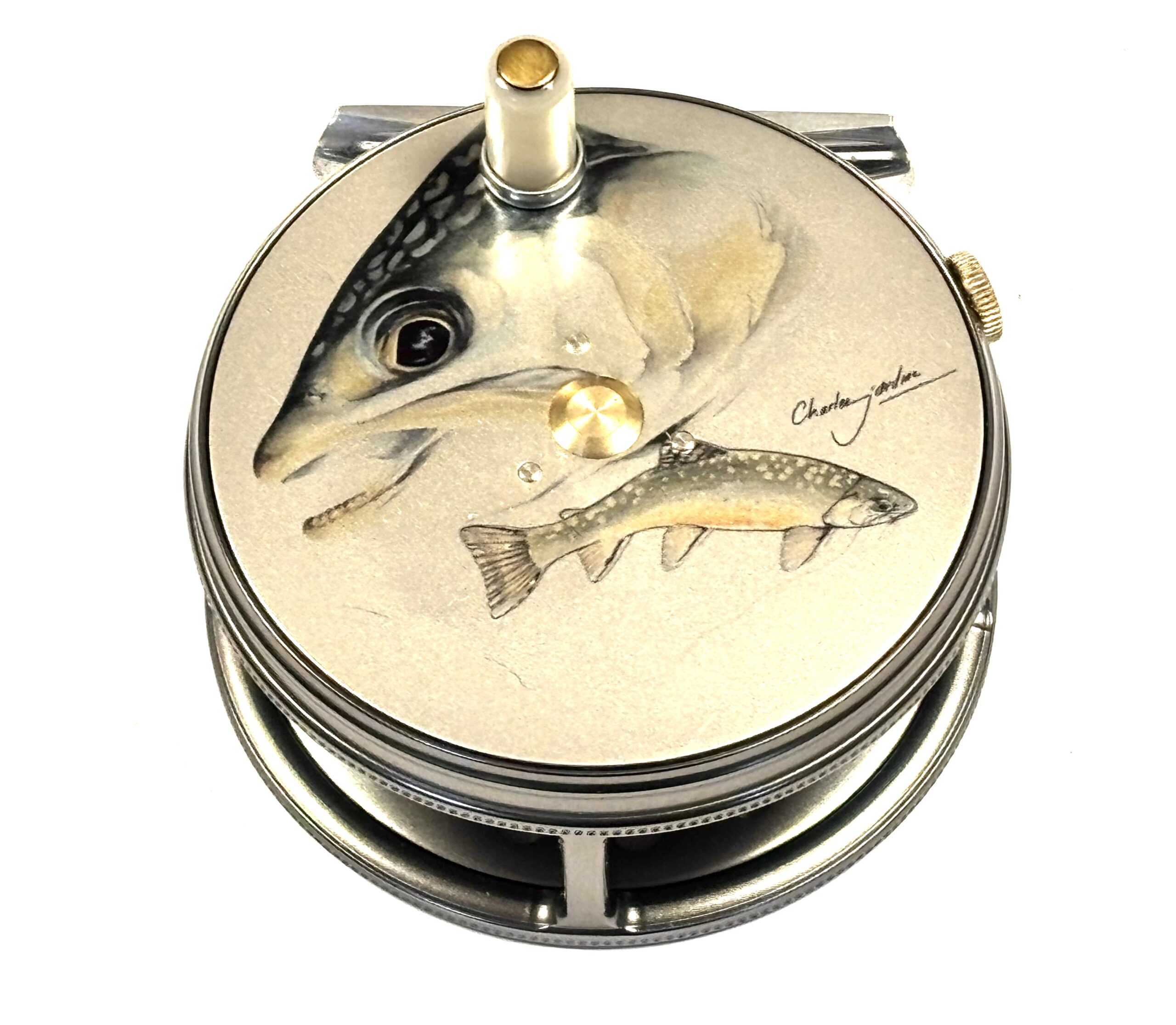 Hardy Charles Jardine Limited Edition Perfect Wide Spool 3 1/8” (No. 063/150)