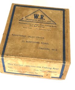 WR Products Speedia 4in Narrow Drum Centrepin Reel (c.1960s)