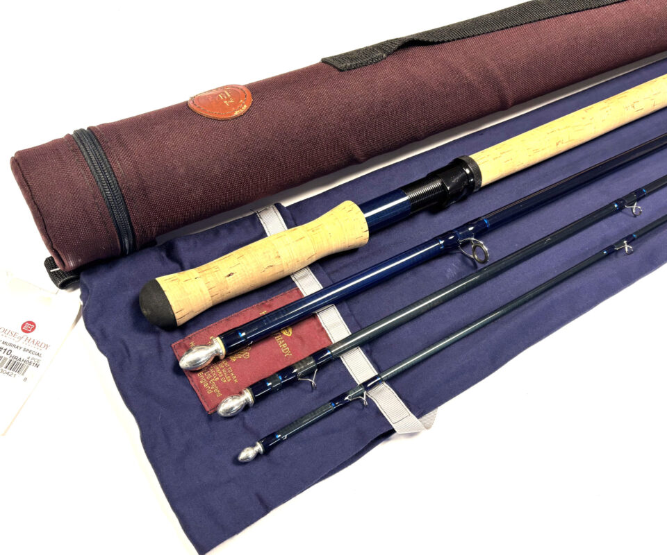 Hardy Andy Murray Special 15' Salmon Fly Rod Line #10 With Bag, Tag, Tube Mint RARE