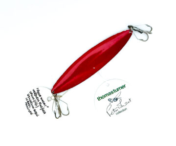 Alternative view of Peter Wheat Prototype Weedless Pike / Sea Spoon (1971) &ndash; 7&rdquo;