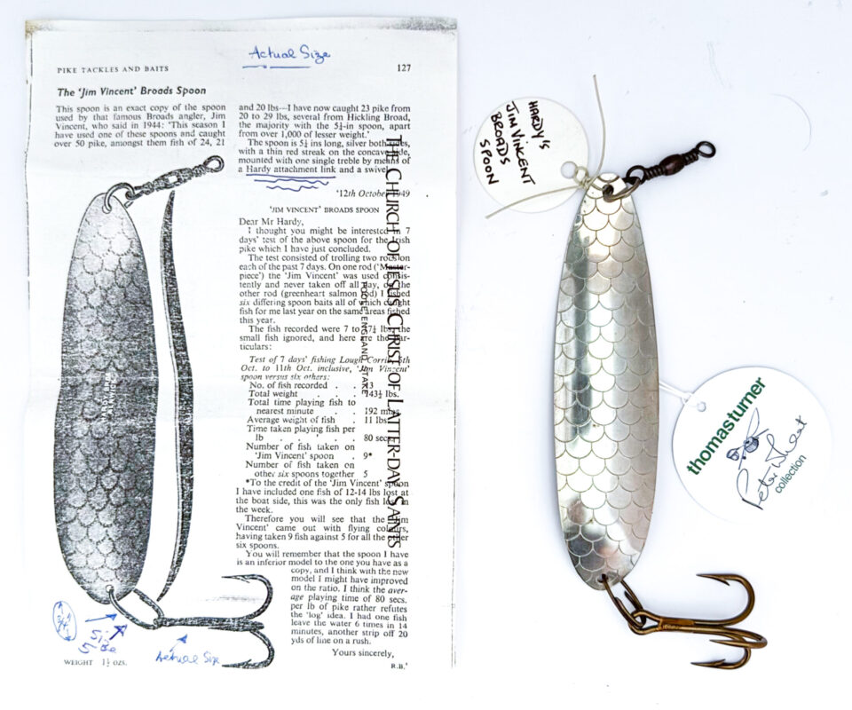 Alternative view of Hardy Jim Vincent Broad Spoon – Provenance Piece