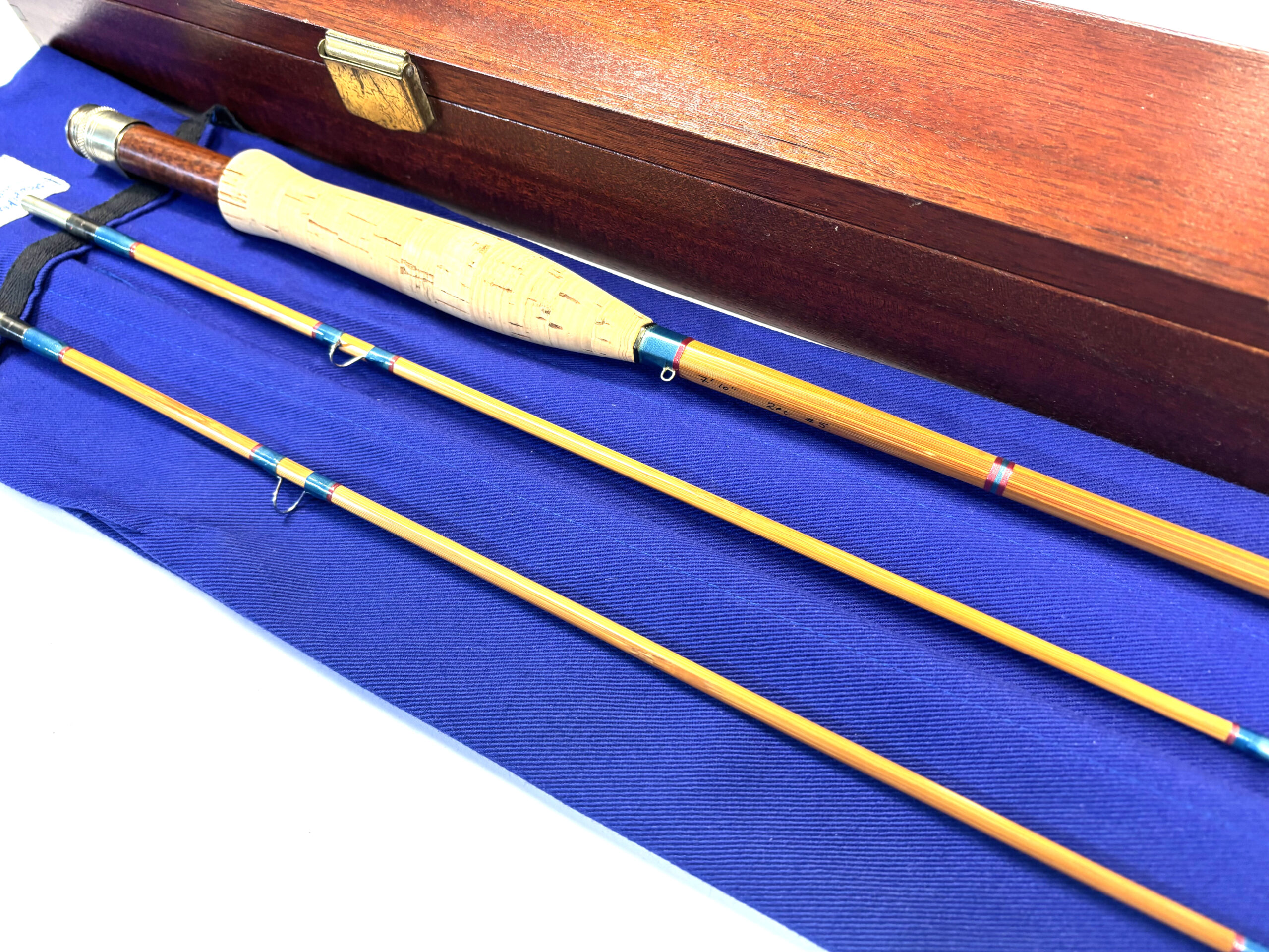 Farlow's 150 Year Commemorative Split Cane Rod (#41/150) EX RARE - Image 7