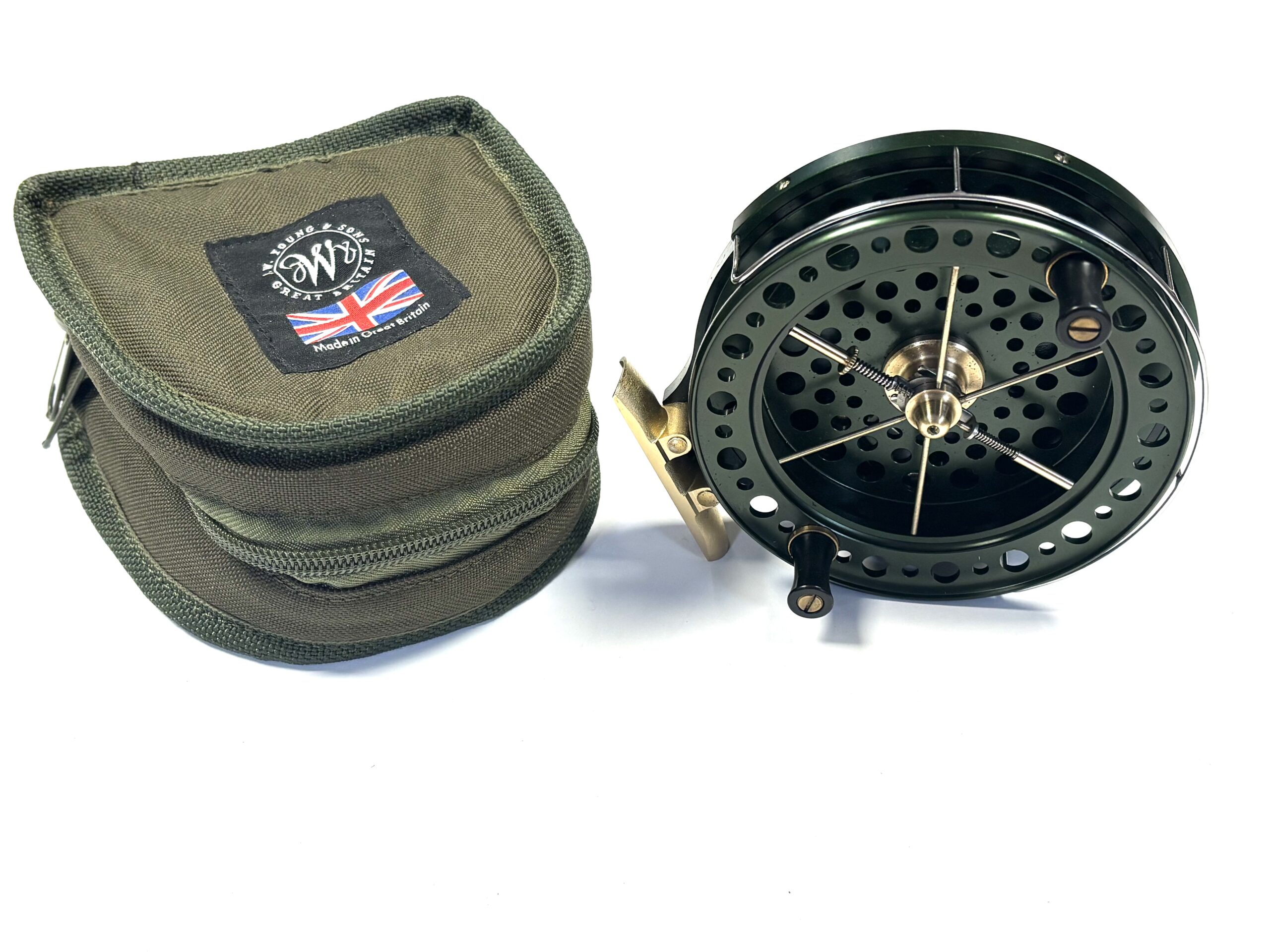 JW Young John Wilson Heritage 4.5” Centrepin Reel