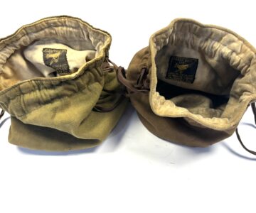 Hardy Pair of Sylvet Reel Pouches