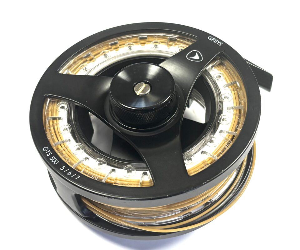 Greys GTS500 5/6/7　カセットリール Greys GTS 500 5/6/7 Large Arbor Fly Reel