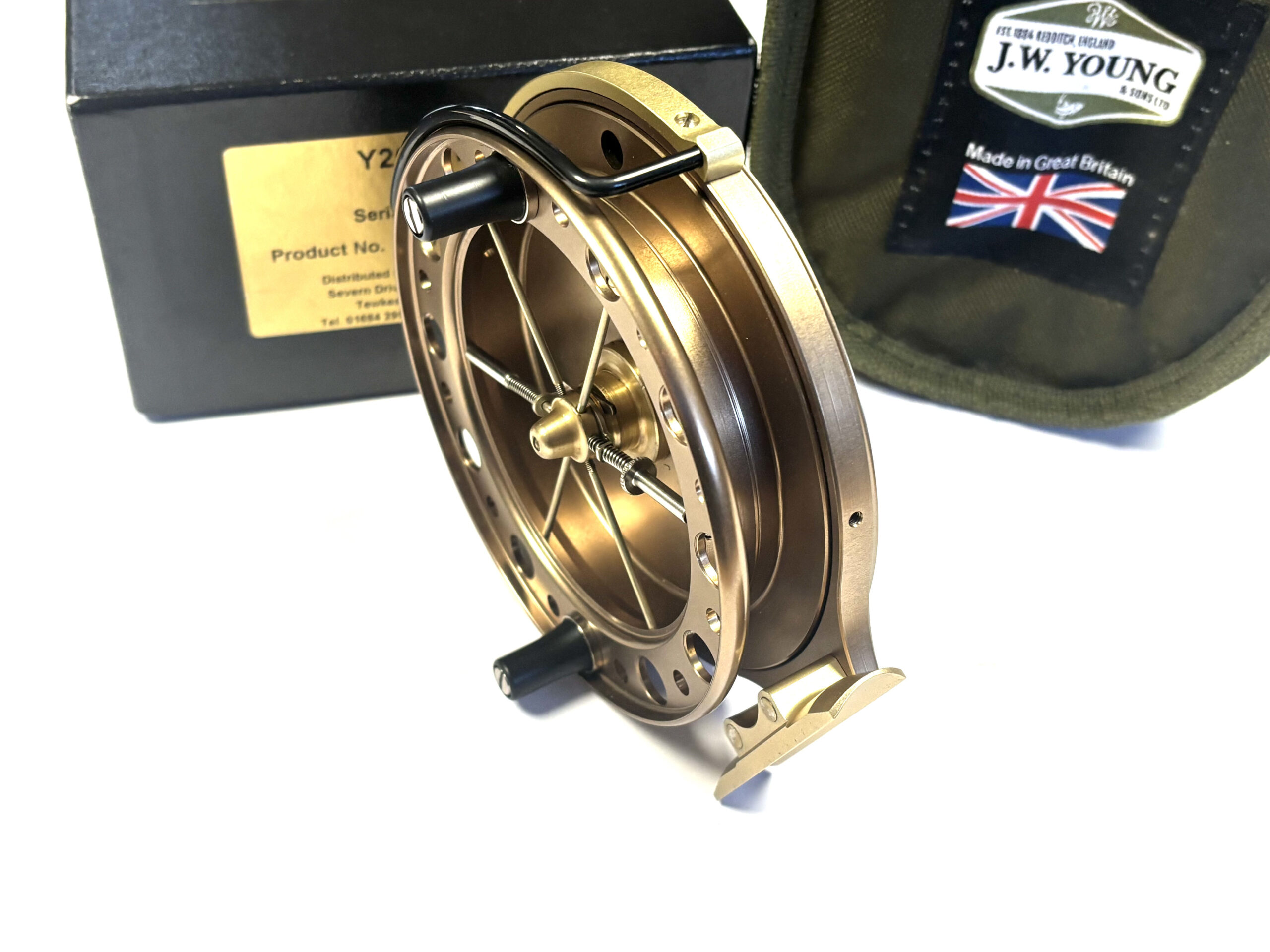 JW Young Purist II 2041 Centrepin Reel 4.5in - Image 2