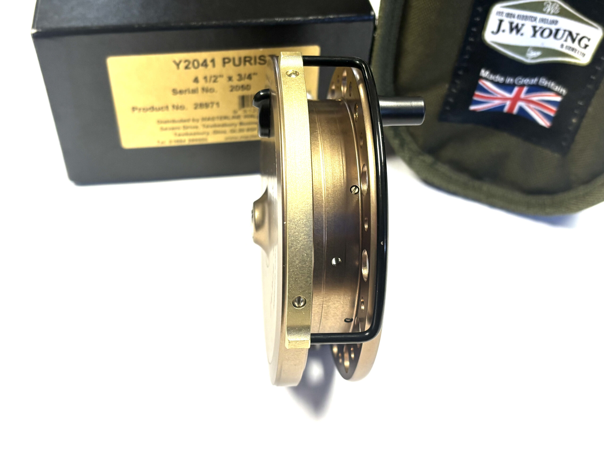 JW Young Purist II 2041 Centrepin Reel 4.5in - Image 5