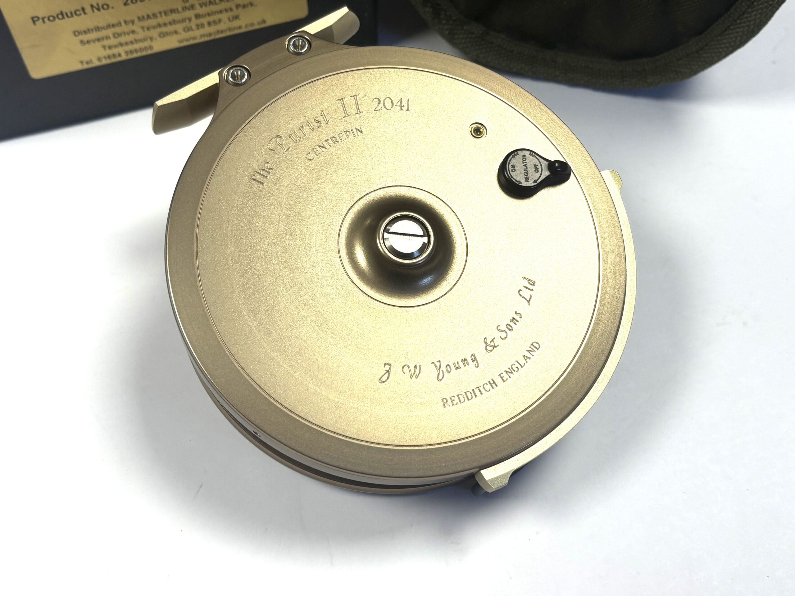 JW Young Purist II 2041 Centrepin Reel 4.5in - Image 6