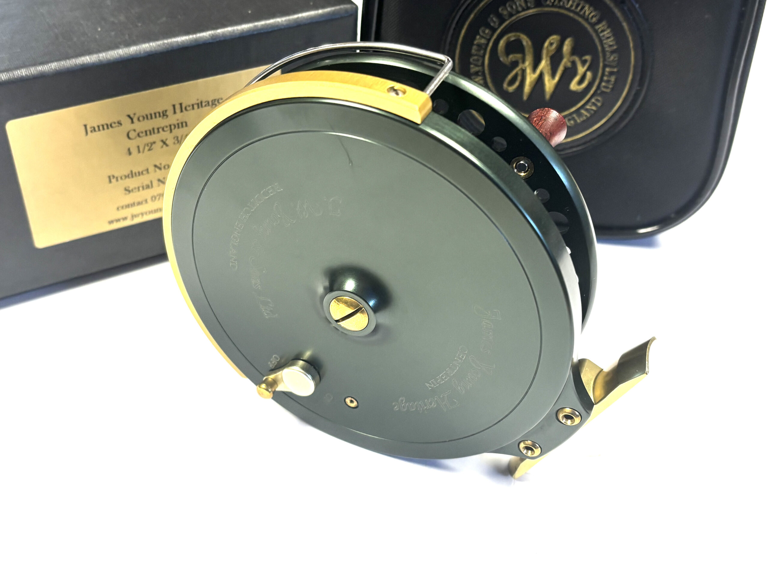 JW Young James Young Heritage Centrepin Reel 4.5in - Image 4