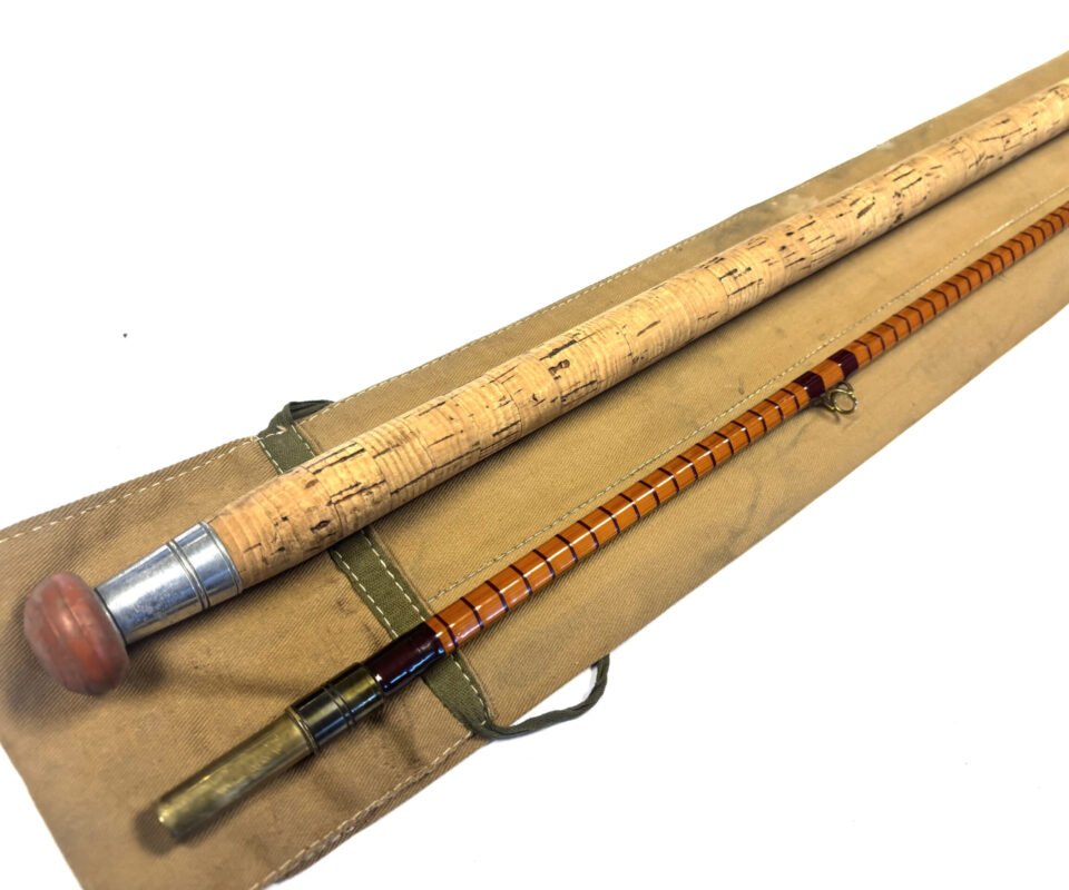 B James Richard Walker MKIV Stepped Up Cane Rod 10ft 2in