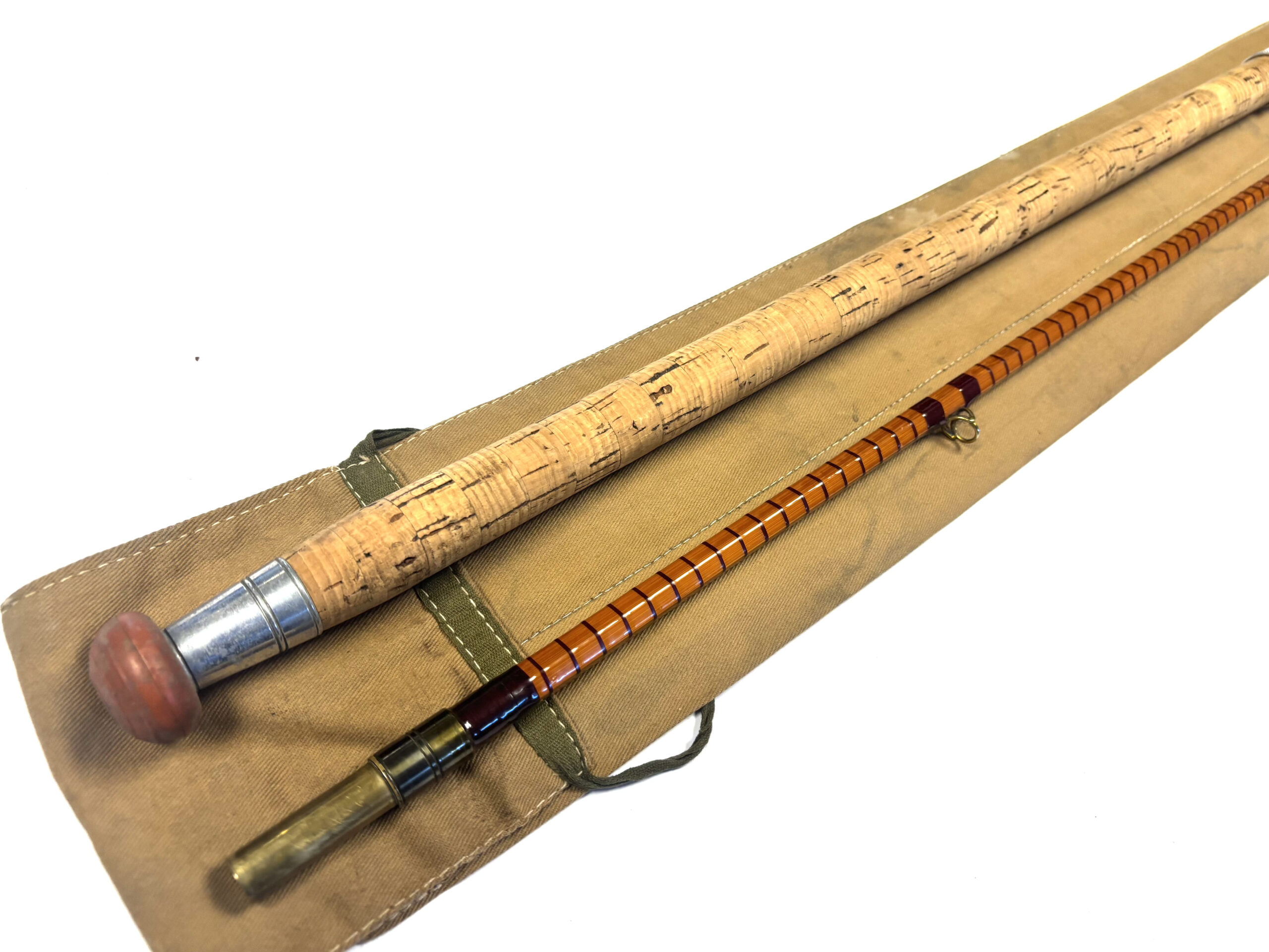 B James Richard Walker MKIV Stepped Up Cane Rod 10ft 2in