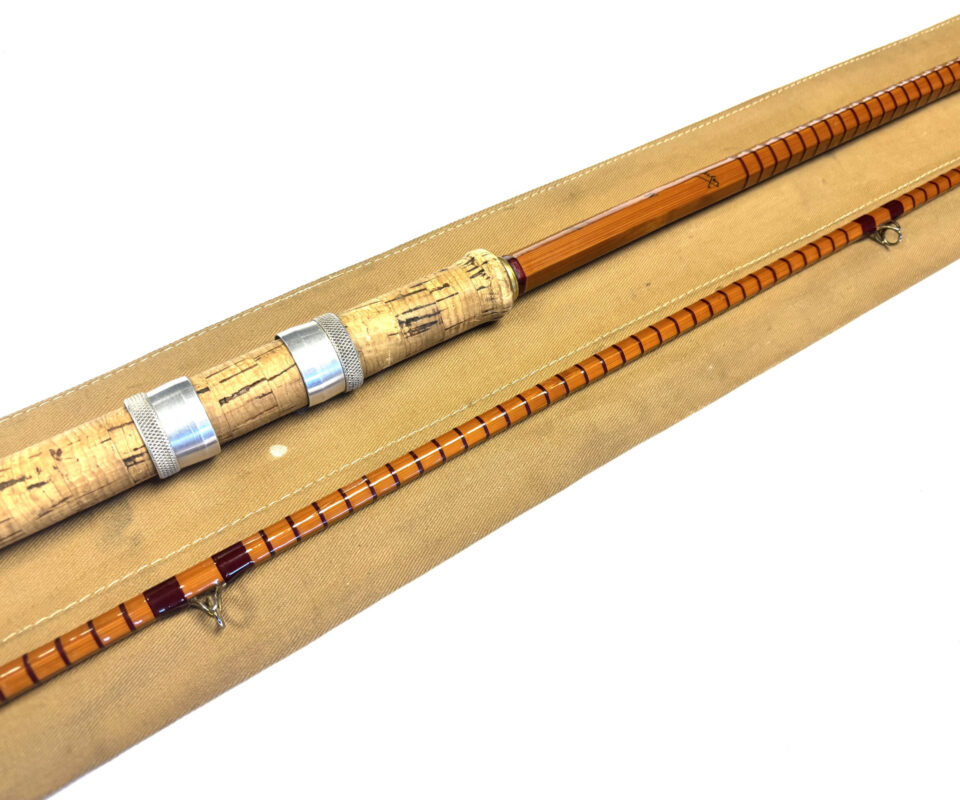 Alternative view of B James Richard Walker MKIV Stepped Up Cane Rod 10ft 2in