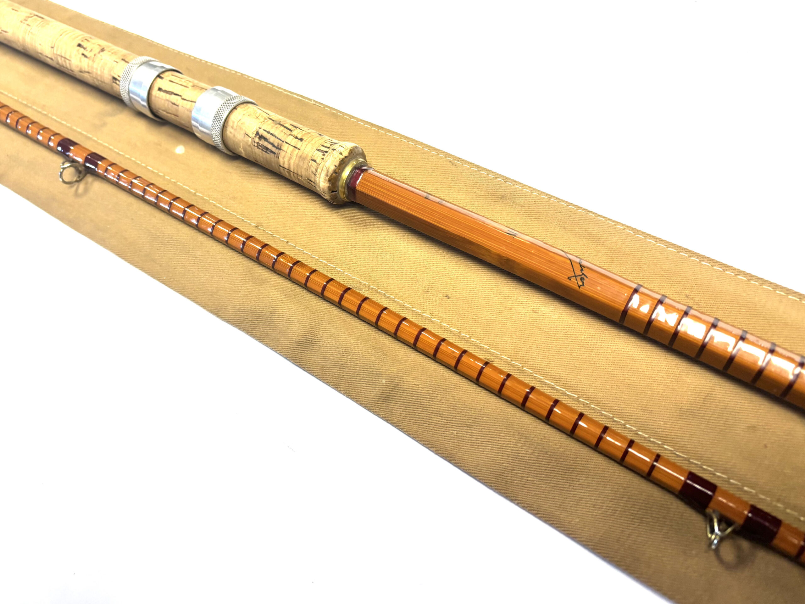 B James Richard Walker MKIV Stepped Up Cane Rod 10ft 2in - Image 4