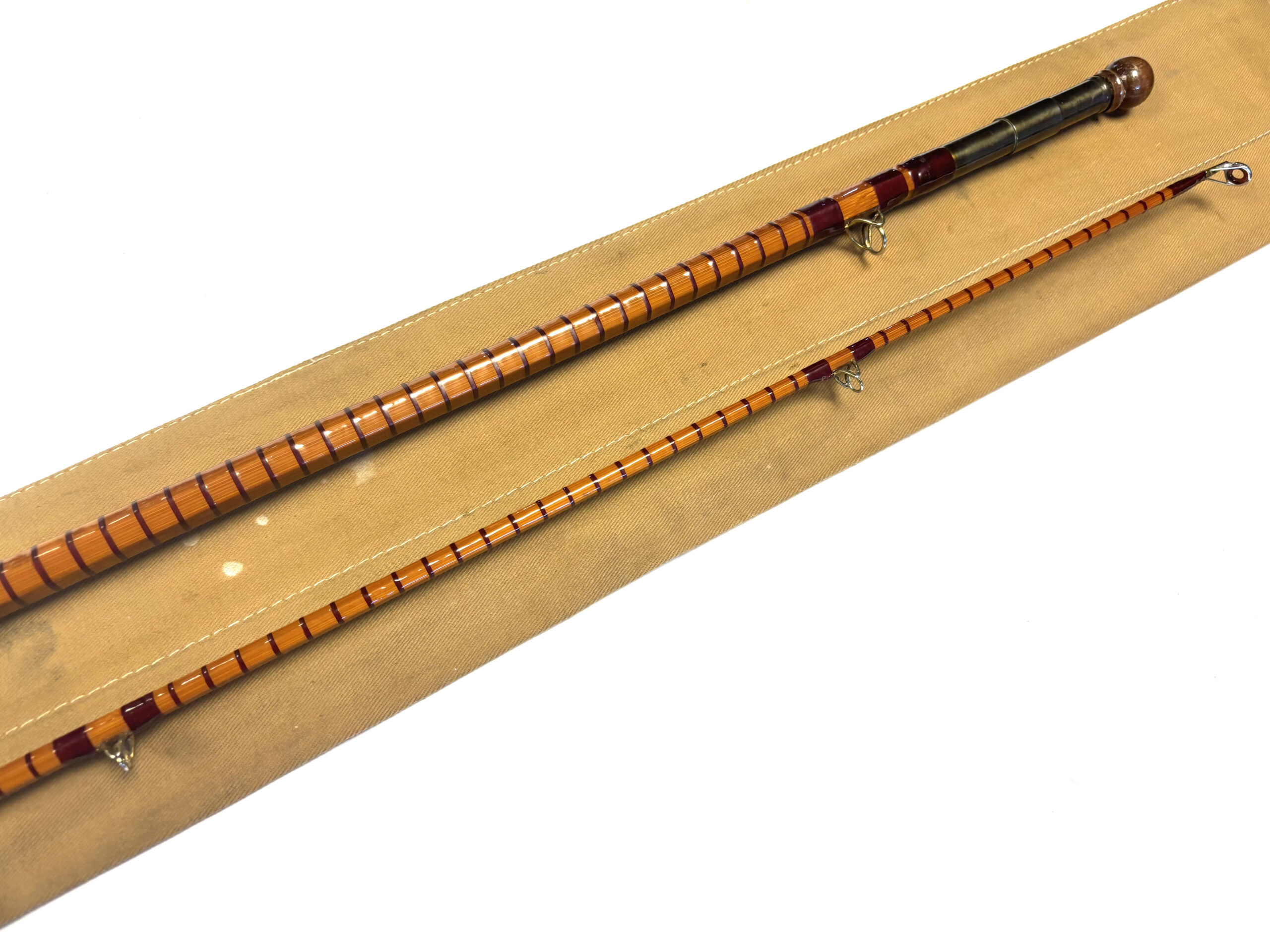 B James Richard Walker MKIV Stepped Up Cane Rod 10ft 2in - Image 7