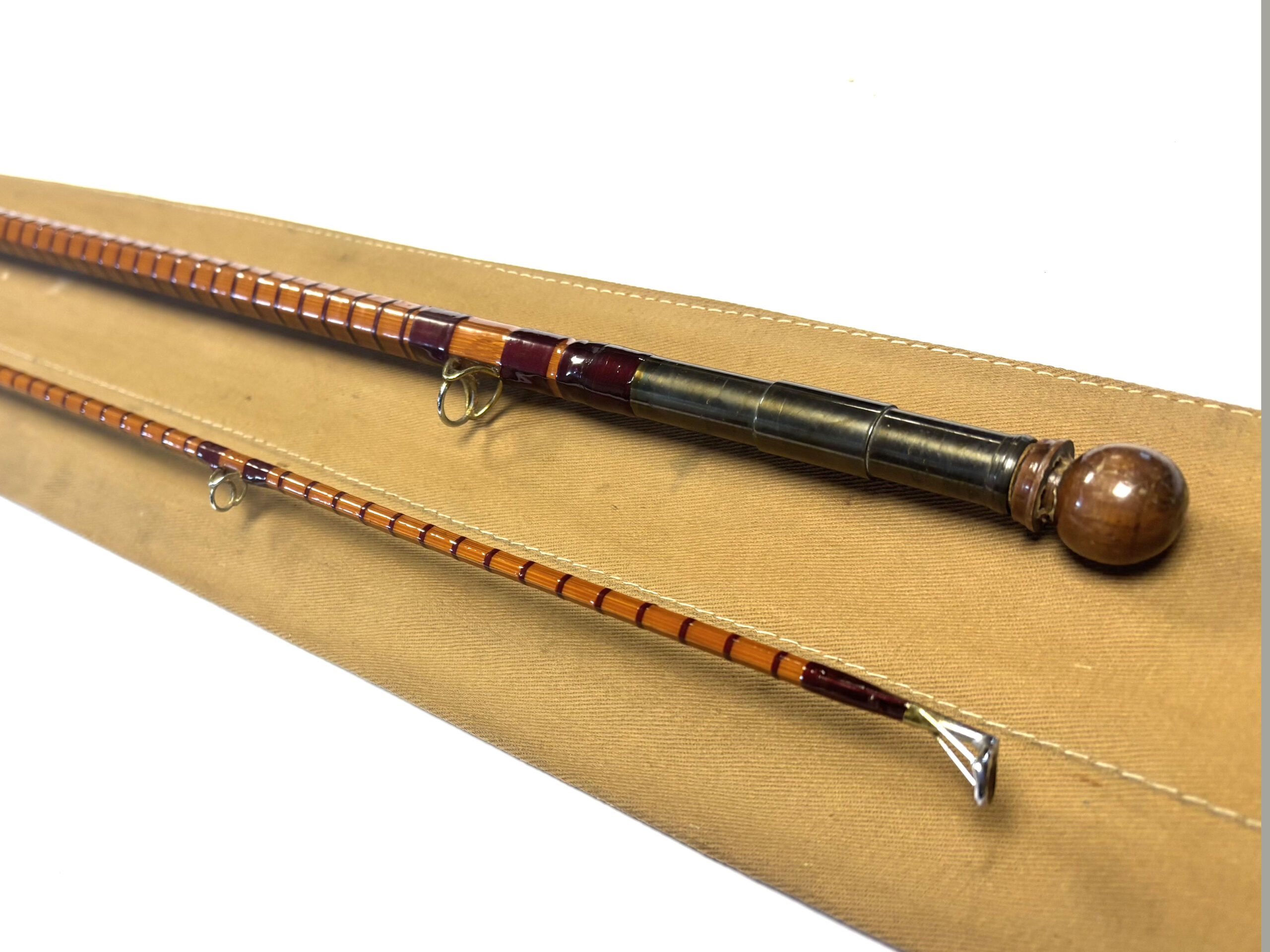 B James Richard Walker MKIV Stepped Up Cane Rod 10ft 2in - Image 8