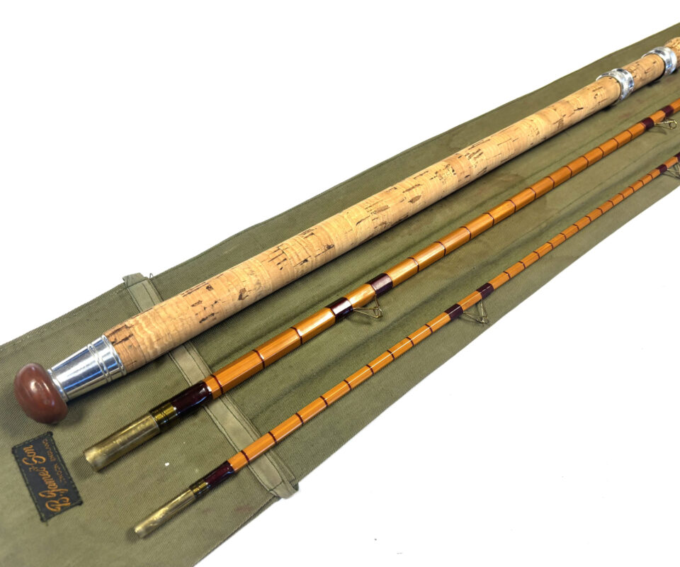 B James Avocet Cane Rod 11ft 3in Green Bag