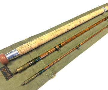 B James Avocet Cane Rod Green Wraps 11ft 3in