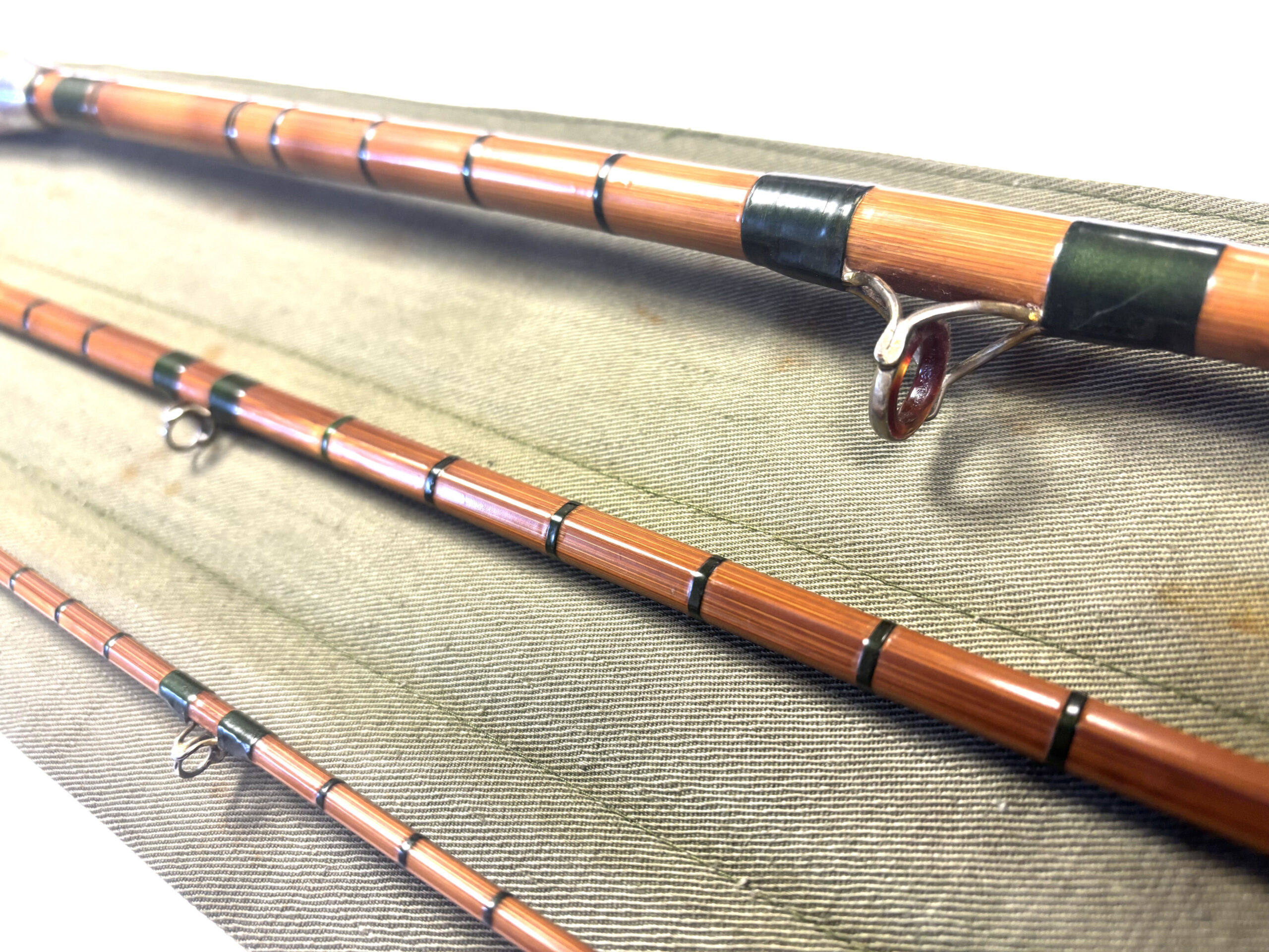 B James Avocet Cane Rod Green Wraps 11ft 3in - Image 7